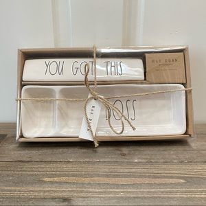 Rae Dunn YOU GOT THIS Plaque BOSS Desk Tray